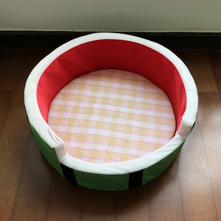 Small Watermelon Pet Bed