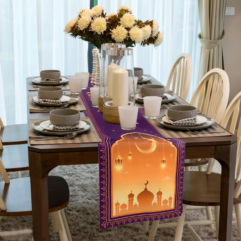 Ramadan and Eid Decorated Tablecloth