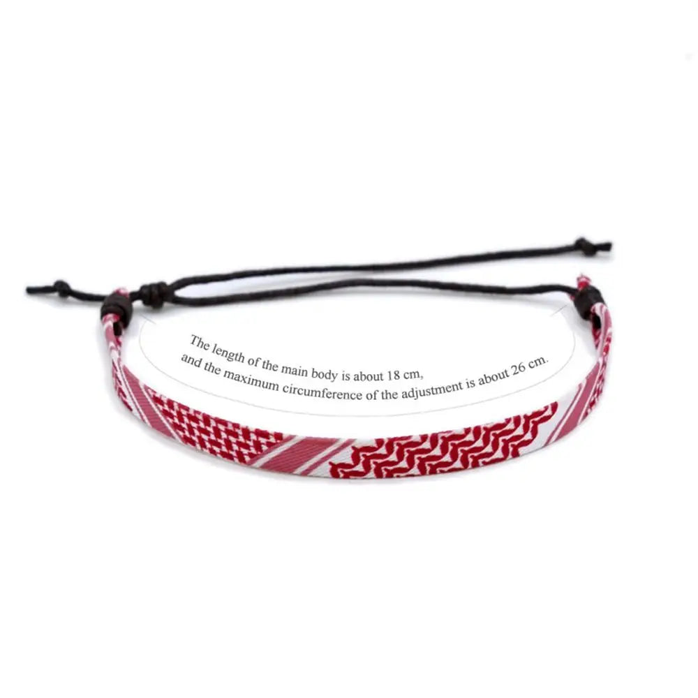 Palestinian Keffiyeh Bracelet