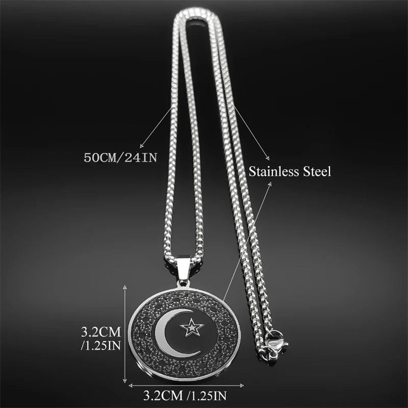 Ottoman Empire Crescent Moon Pendant