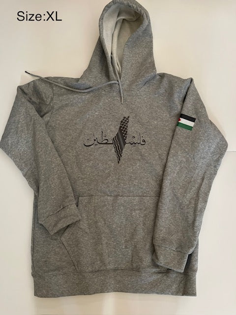 Pali Pride Sweater w/ Palestine Flag Motif