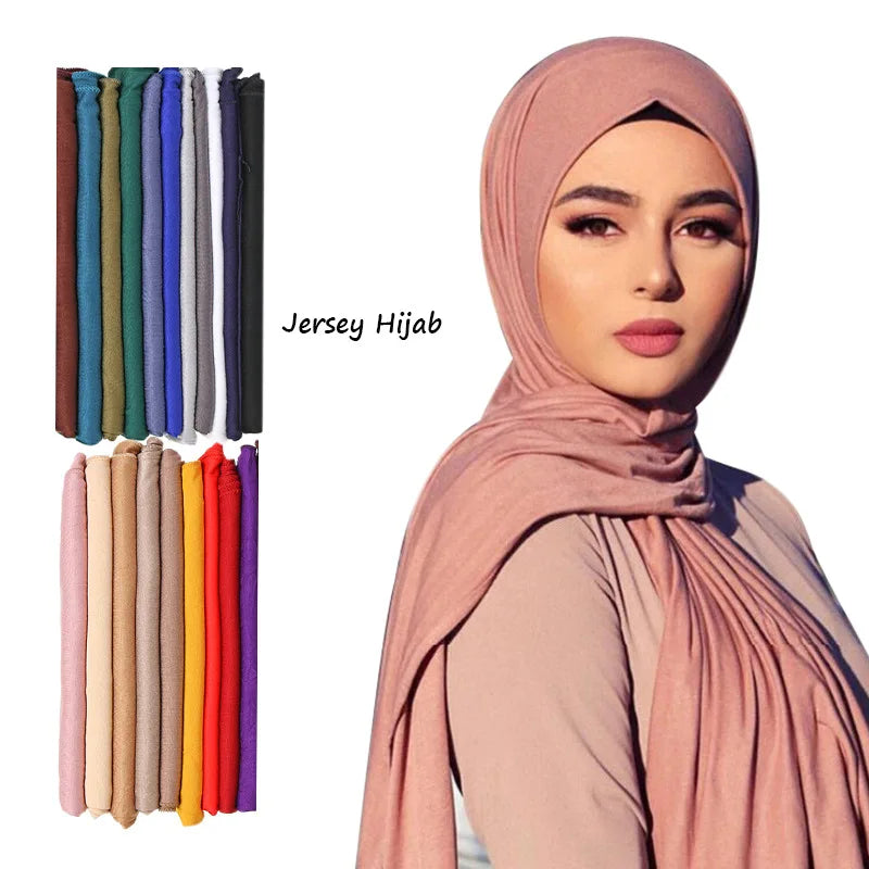 Modal Cotton Jersey Hijab Scarf