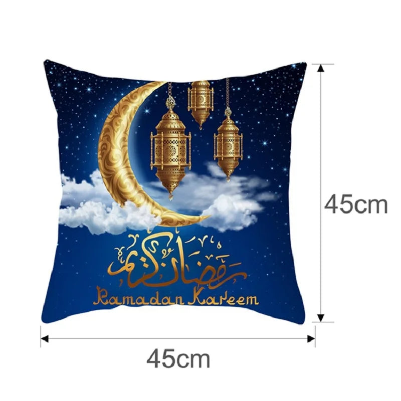 More Ramadan and Eid Pillowcases for Sofa