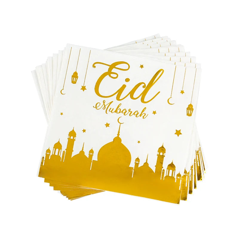 Eid Decorations Disposable Tableware