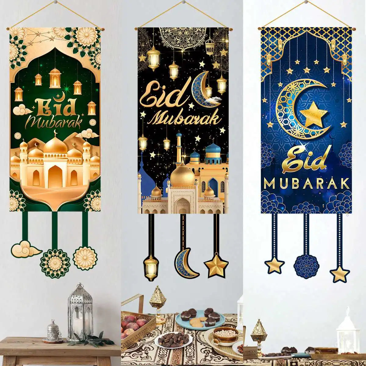 Eid Decor Hanging Banner