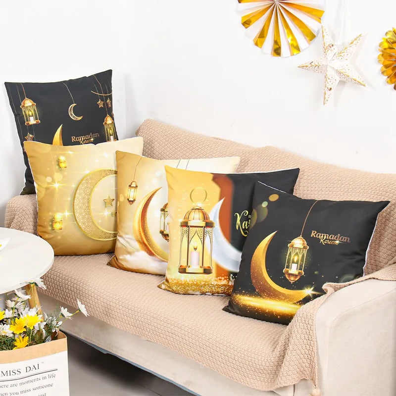 Ramadan and Eid Pillowcases for Sofa