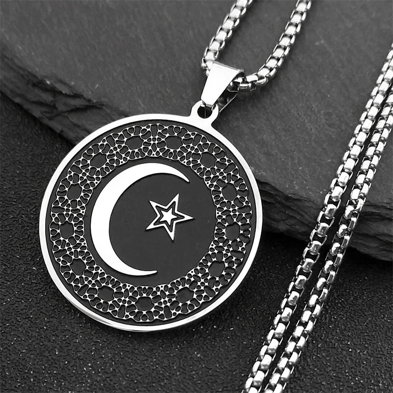 Ottoman Empire Crescent Moon Pendant