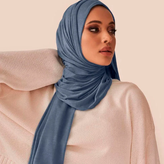 Modal Cotton Jersey Hijab Scarf