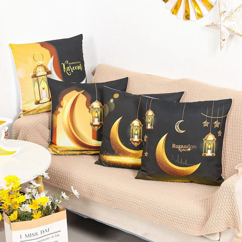 Ramadan and Eid Pillowcases for Sofa