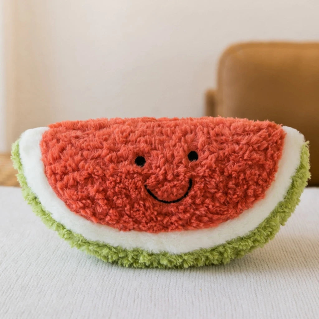 Watermelon and Olive Cotton Plush Dolls 23 cm